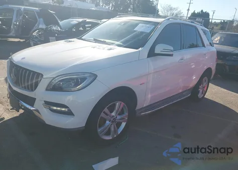 2012 Mercedes-Benz Ml 350 Bluetec 4Matic from USA, damaged, VIN 4JGDA2EB2CA055855